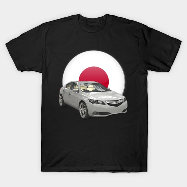 Acura ILX sedan 05 T-Shirt by Stickers Cars